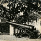 Cannon at the Entrance of Fort Malden National Historic Site