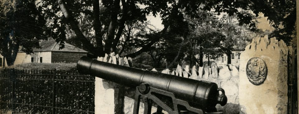 Cannon at the Entrance of Fort Malden National Historic Site
